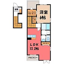 茨城県結城市大字結城（賃貸アパート1LDK・2階・51.13㎡） その2