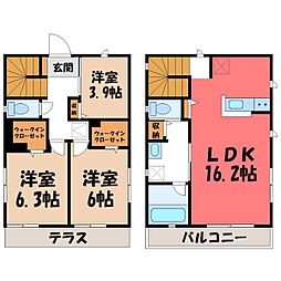 東北本線 宝積寺駅 徒歩8分