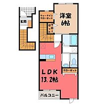 茨城県結城市大字結城（賃貸アパート1LDK・2階・51.13㎡） その2