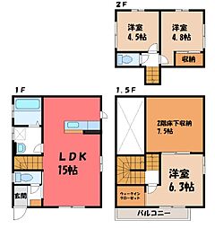 東武宇都宮線 おもちゃのまち駅 徒歩19分