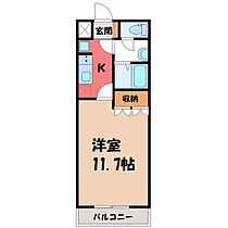 茨城県筑西市小川（賃貸アパート1K・2階・33.00㎡） その2