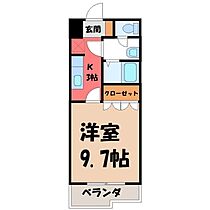 栃木県栃木市沼和田町（賃貸アパート1K・1階・29.75㎡） その2