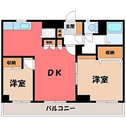 🉐敷金礼金0円！🉐東北本線 宇都宮駅 バス16分 自動車学…