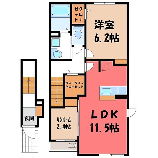apartment 栃木県宇都宮市簗瀬３丁目22番地21号