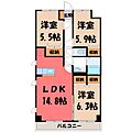 フォルテ6階11.6万円