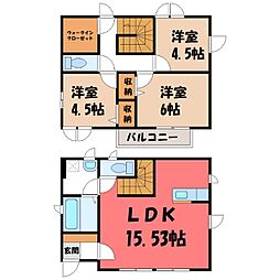 東武宇都宮線 西川田駅 徒歩75分