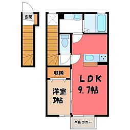 東北新幹線 小山駅 バス11分 宮内通り入り口下車 徒歩5分