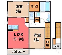 東武日光線 栃木駅 徒歩20分