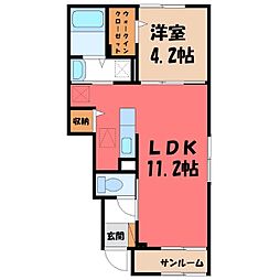 上横田町アパート 1階