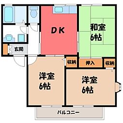 間取図画像 3DK