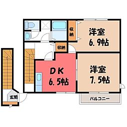 クレール・テル II 2階