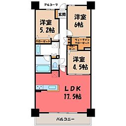 サーパス ザ・タワー宇都宮 2階/-
