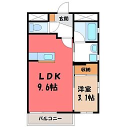 ノッティングヒル 1階/-