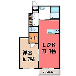 アークガーデン睦町 I 1階/-