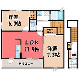 シャン・ド・フルール IV 2階