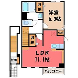 カーサ ソラーレ B 2階/-