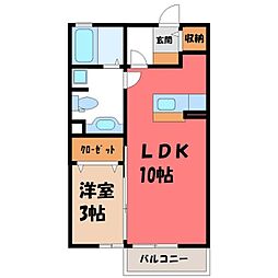 フィオレット 2階/-