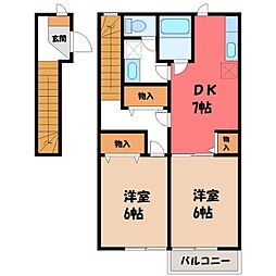 サンシティ B 2階/-