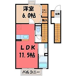 グレイスコート清原台 B 2階