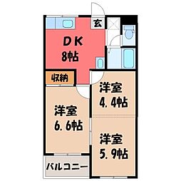サンハイム西原 II 2階