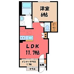 トロワシヤン 1階/-