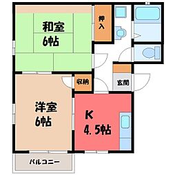 福一サンライフ D 2階/-