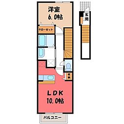 プロムナード高田 C 2階/-