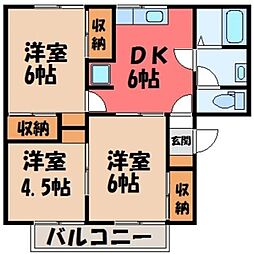 セジュールグリーン D 2階/-