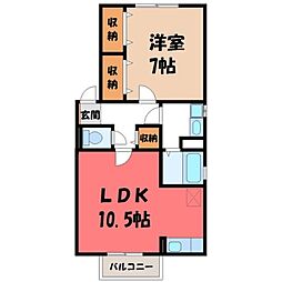 プランドール B 2階