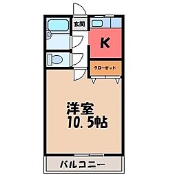 サンワハイツ2号棟 1階/-