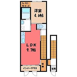 仮)ユニヴァリィII鶴田町新築アパート 2階/-