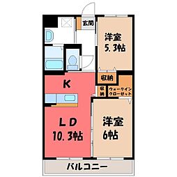 エトワールKEI 2階