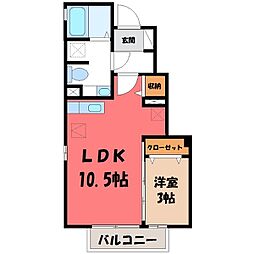 リベルテ B 1階/-