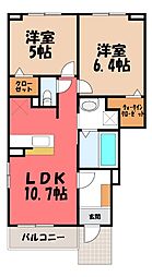 中萩1丁目アパート A 1階