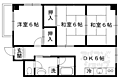 桃山ホームプラザ3階5.3万円