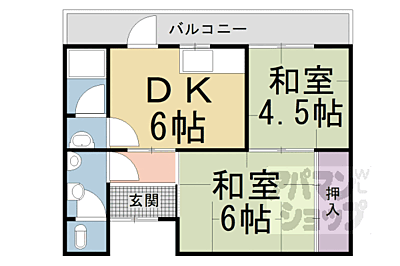 間取り：間取