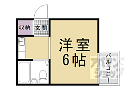 京都府京都市山科区厨子奥尾上町（賃貸マンション1K・1階・16.60㎡） その2