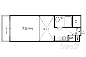 グランドハイツ津田 316 ｜ 京都府京都市伏見区向島津田町（賃貸マンション1K・3階・20.58㎡） その2