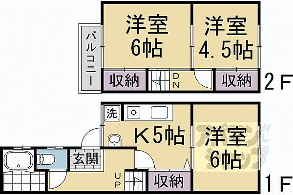 醍醐外山街道町貸家 1｜京都府京都市伏見区醍醐外山街道町(賃貸一戸建3K・--・52.99㎡)の写真 その1