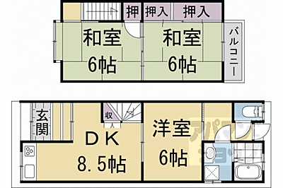 間取り：間取