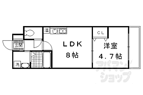 サクシード墨染 102 ｜ 京都府京都市伏見区西桝屋町（賃貸マンション1LDK・1階・29.76㎡） その2