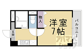 京都府京都市山科区御陵鴨戸町（賃貸マンション1K・4階・20.40㎡） その2