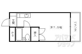 コーポ桐生 201 ｜ 京都府宇治市広野町桐生谷（賃貸アパート1K・2階・23.56㎡） その2