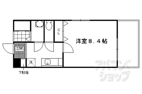 コモン・スペース藤森 107 ｜ 京都府京都市伏見区深草飯食町（賃貸マンション1K・1階・24.74㎡） その2