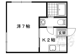 京都府京都市山科区西野山中畑町（賃貸アパート1K・2階・18.00㎡） その2