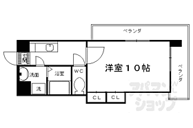 メゾン・フェアリー 6-O ｜ 京都府京都市伏見区深草西浦町4丁目（賃貸マンション1K・6階・27.00㎡） その2