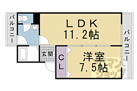 京都府京都市山科区西野山階町（賃貸マンション1LDK・4階・41.92㎡） その2