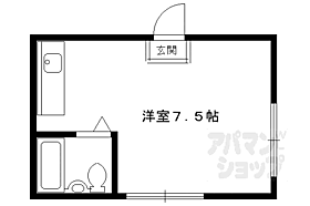 アクシス宮越 203 ｜ 京都府京都市伏見区深草墨染町（賃貸マンション1R・2階・15.00㎡） その2