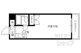 メゾン・ド・パヴィヨン 410 ｜ 京都府京都市伏見区深草西浦町8丁目（賃貸マンション1K・4階・15.93㎡） その2