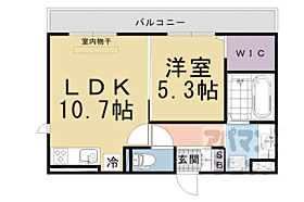 Ｄ－ＲＯＯＭ深草小久保町　Ａ 301 ｜ 京都府京都市伏見区深草小久保町（賃貸アパート1LDK・3階・41.73㎡） その2